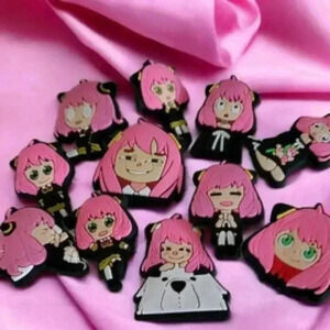 Anime Croc Charms